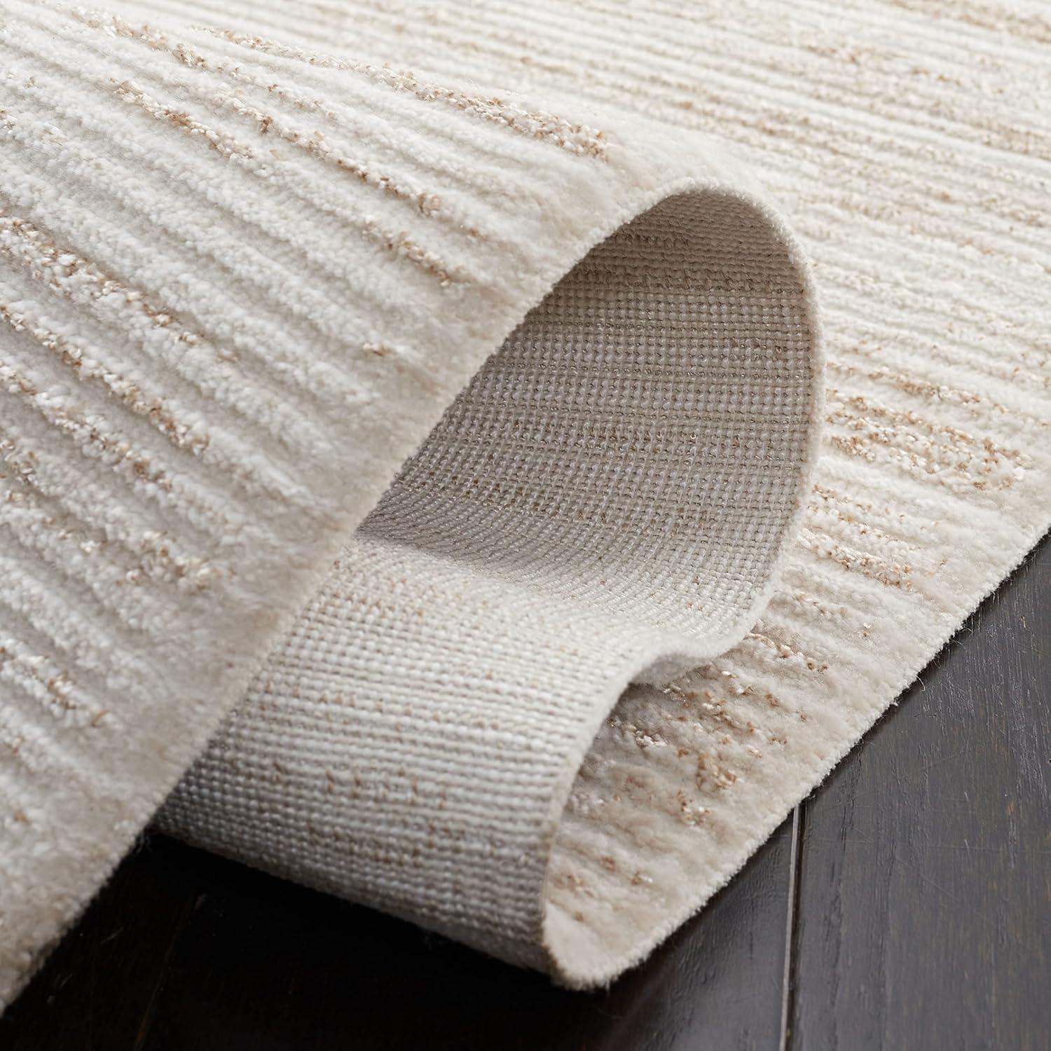 Whisper WHS584 Power Loomed Runner Rug - Ivory/Beige - 2'2"x8' - Safavieh.