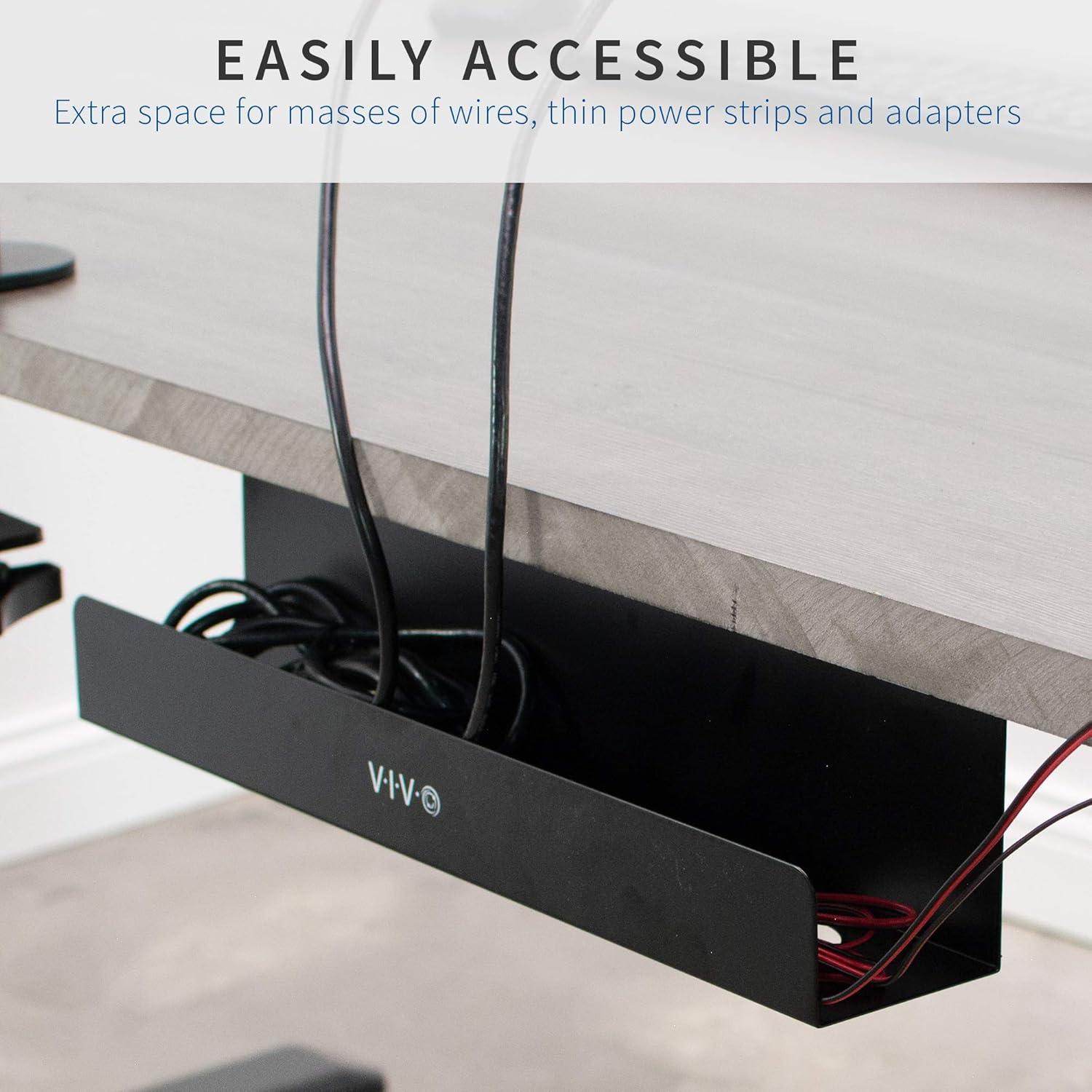 Under Desk Cable Management Tray