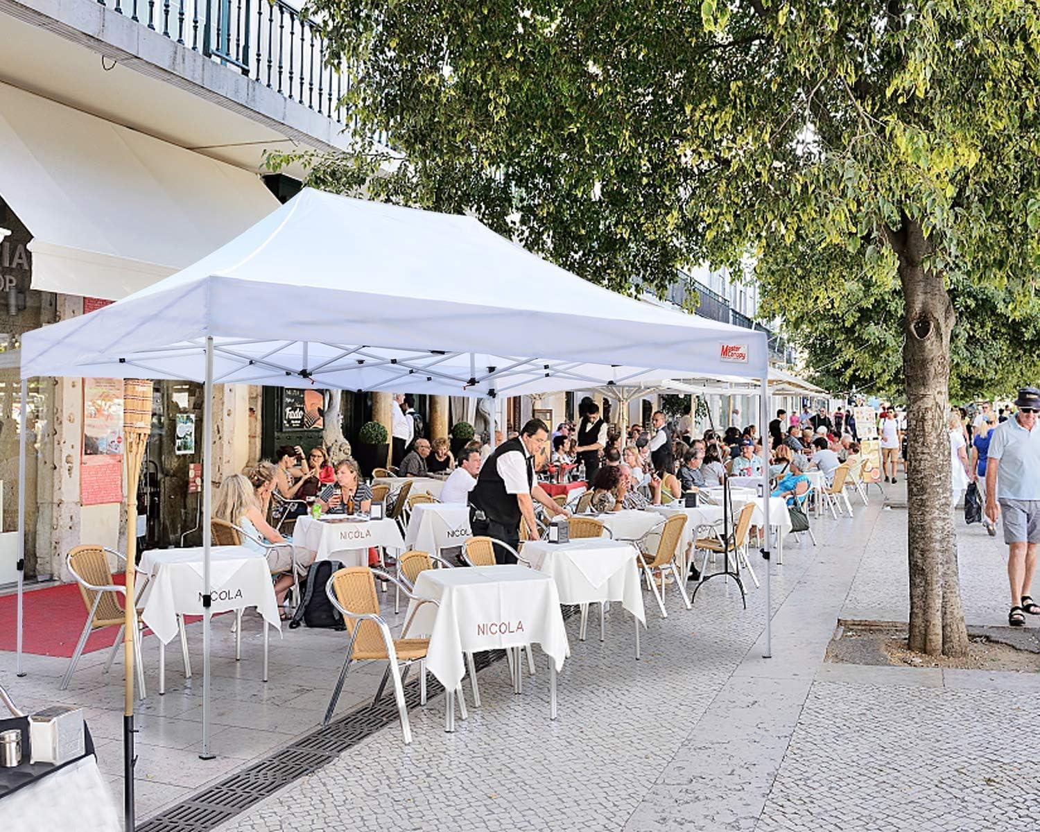MASTERCANOPY Replacement Pop Up Canopy Top (10x15, White)