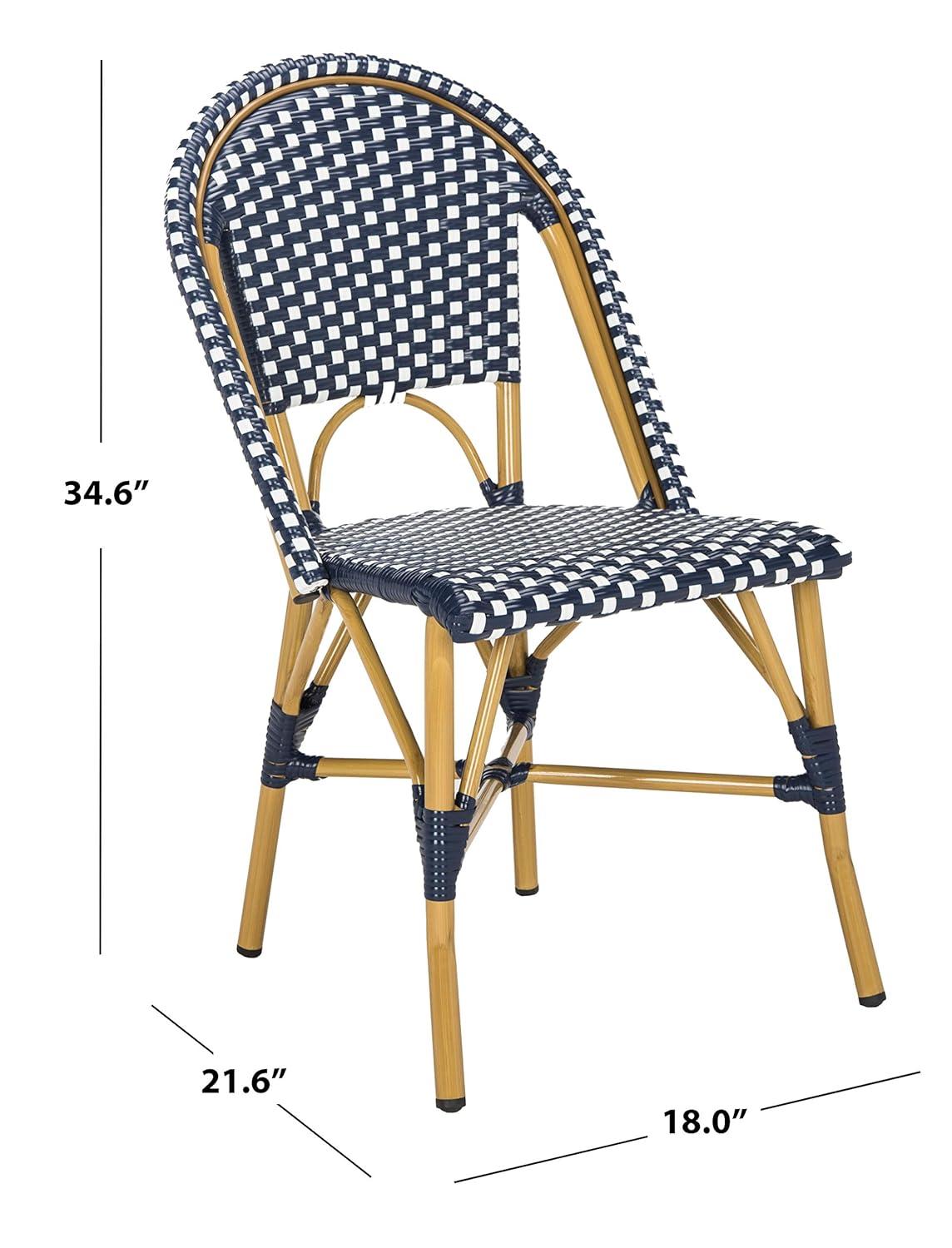 Casidy Polyethylene (PE) Wicker Wicker Outdoor Dining Side Chair