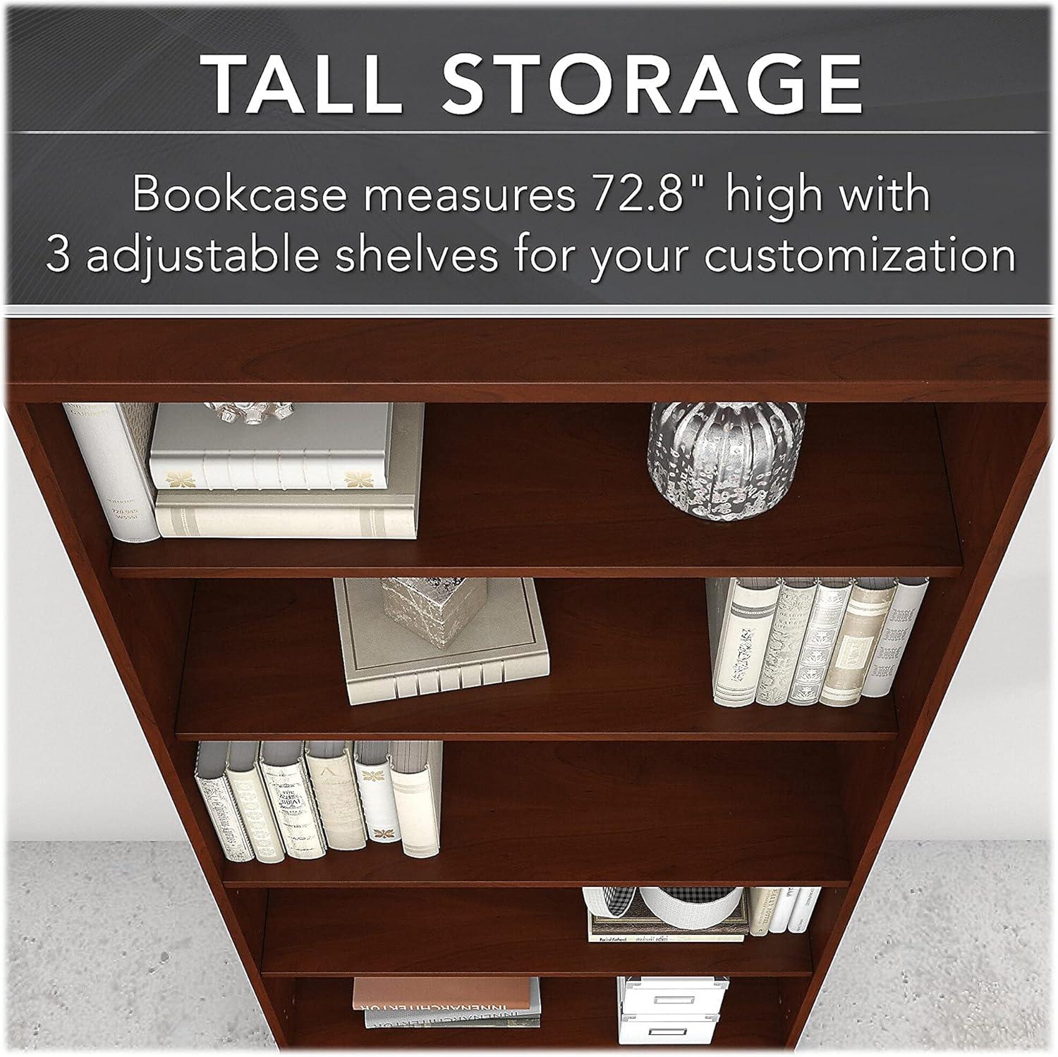 Studio C 73" H x 36" W Bookcase