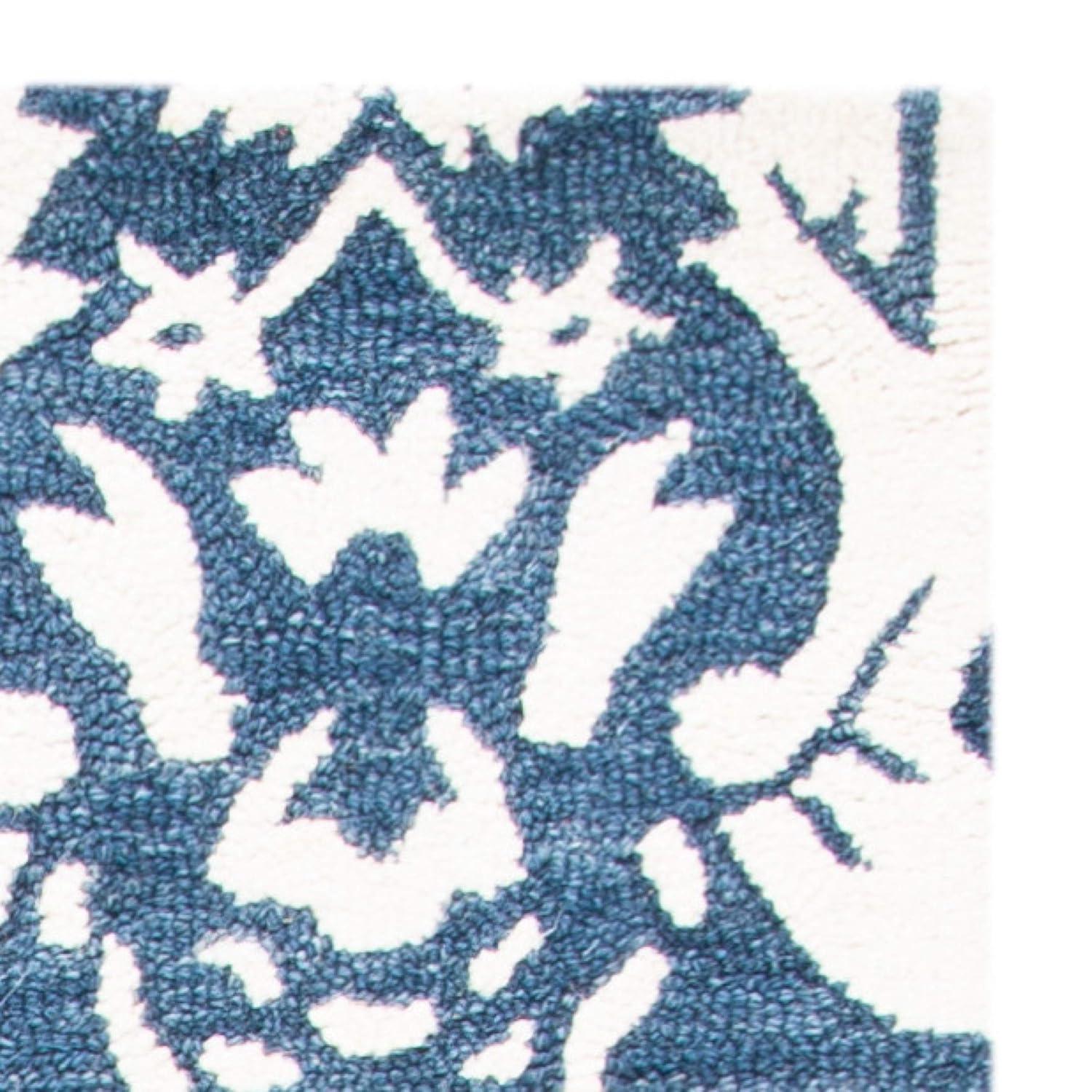 Fleur De Lis Living Spillers Hand Tufted Wool And Cotton With Latex Ikat Rug