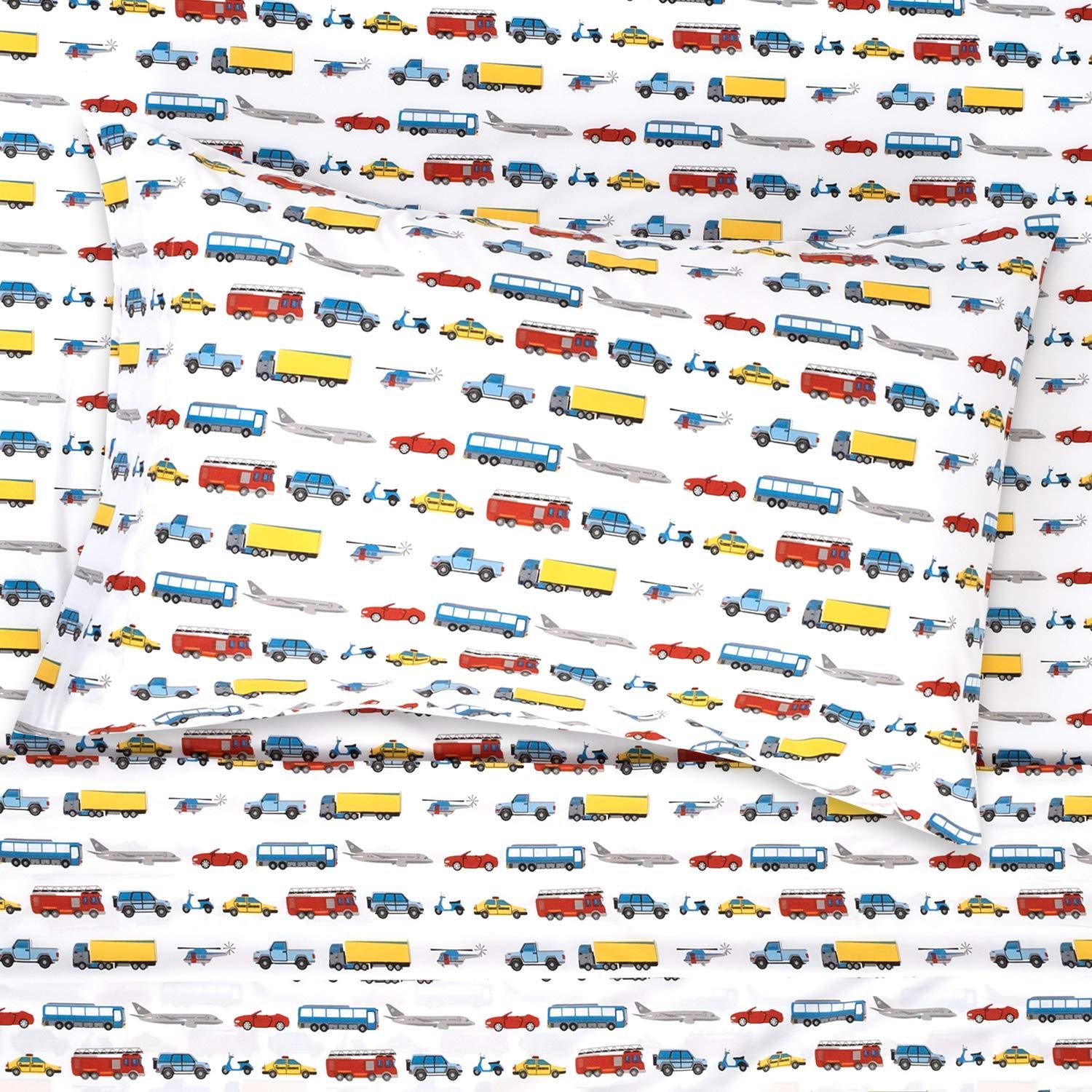 Sweet Home Collection Kids Printed Classic Microfiber Sheets