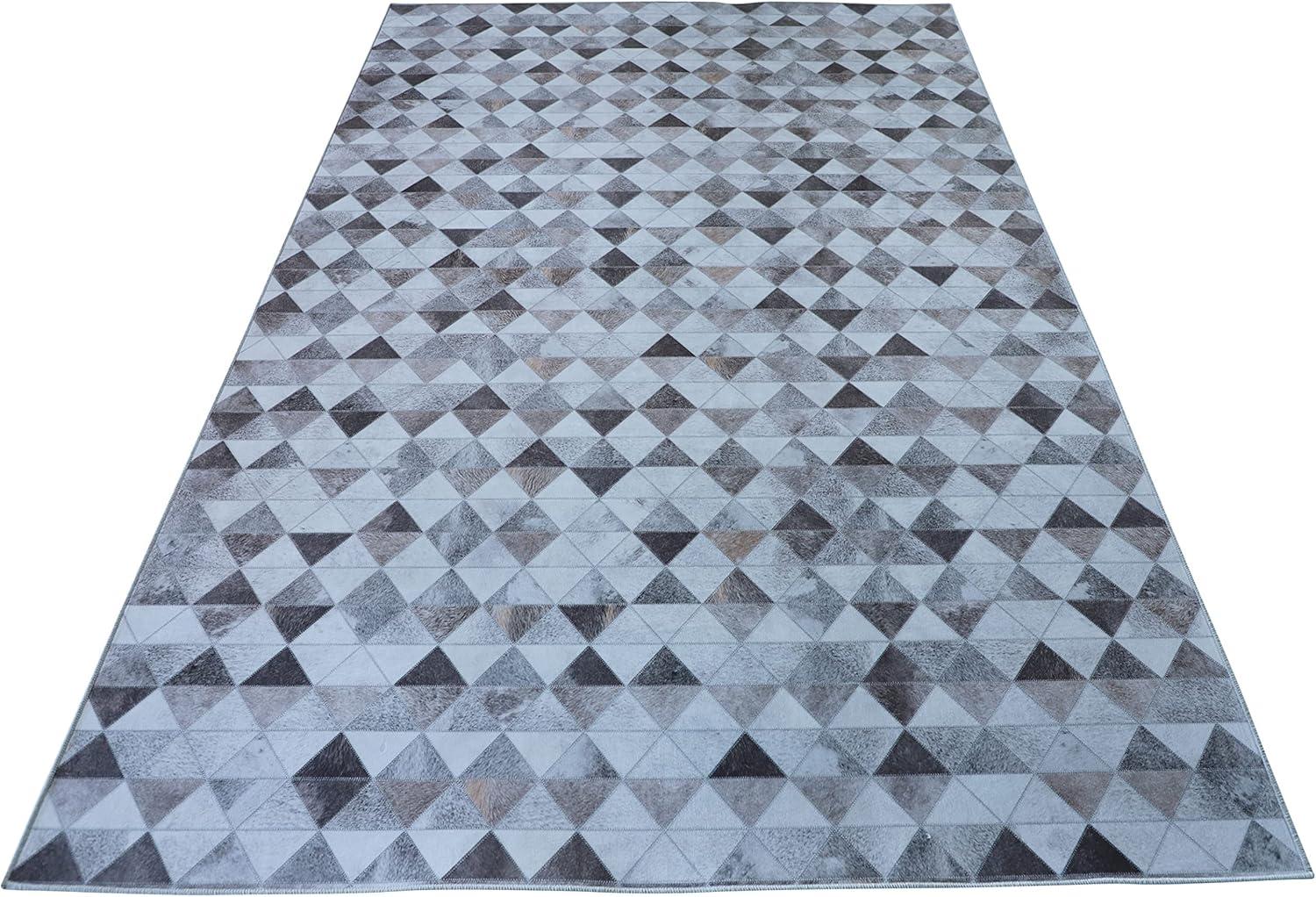 Diamonds in the Rough Gray Area Rug