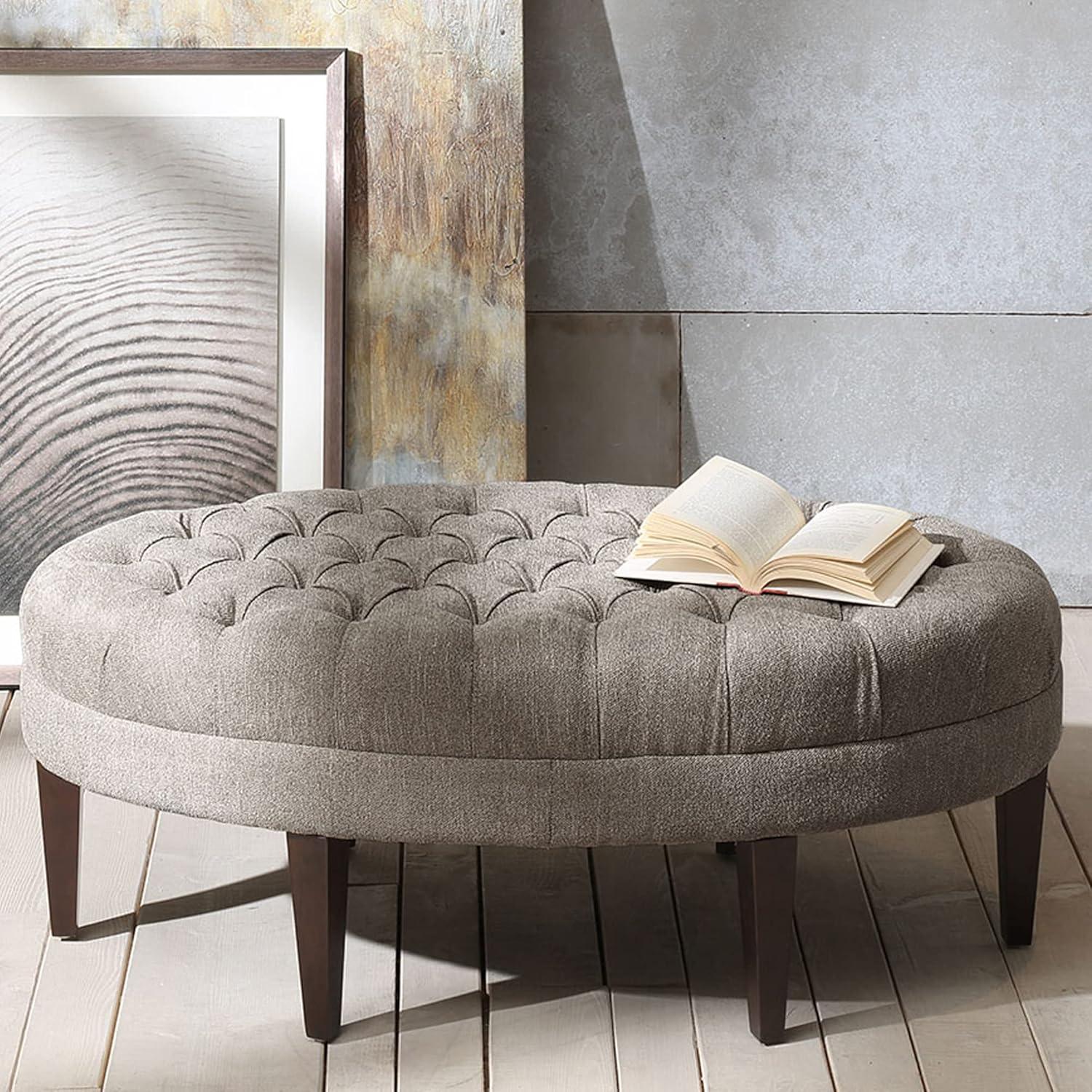 Matthew Surfboard Tufted Ottoman