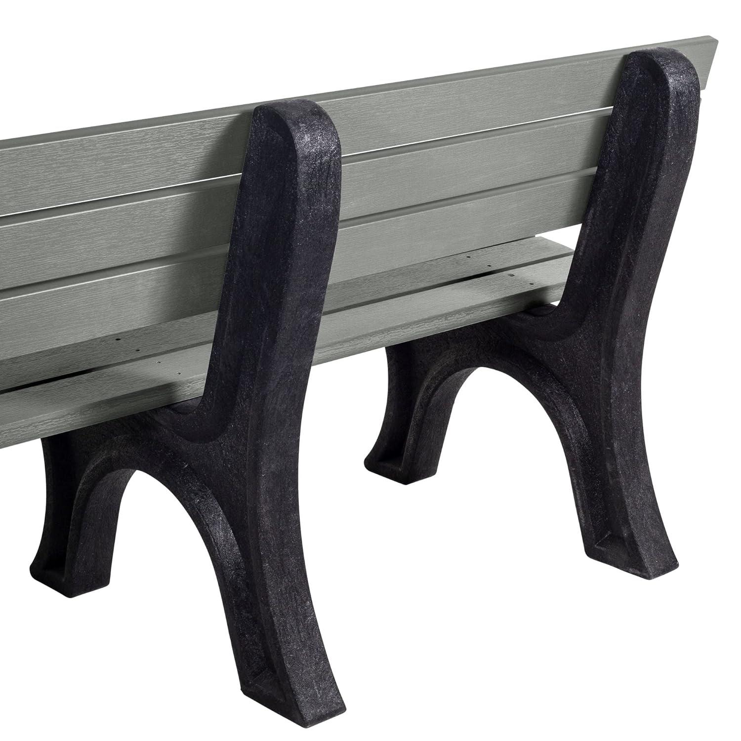 highwood  PROFESSIONAL Aurora Traditional 6 ft Commercial Park Bench Coastal Teak