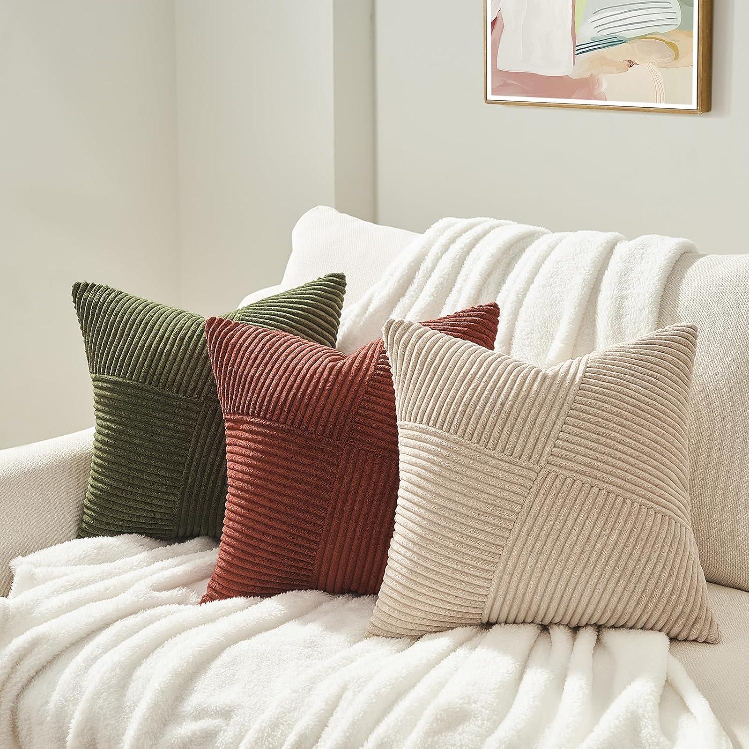 Deconov Reversible Pillow Cover