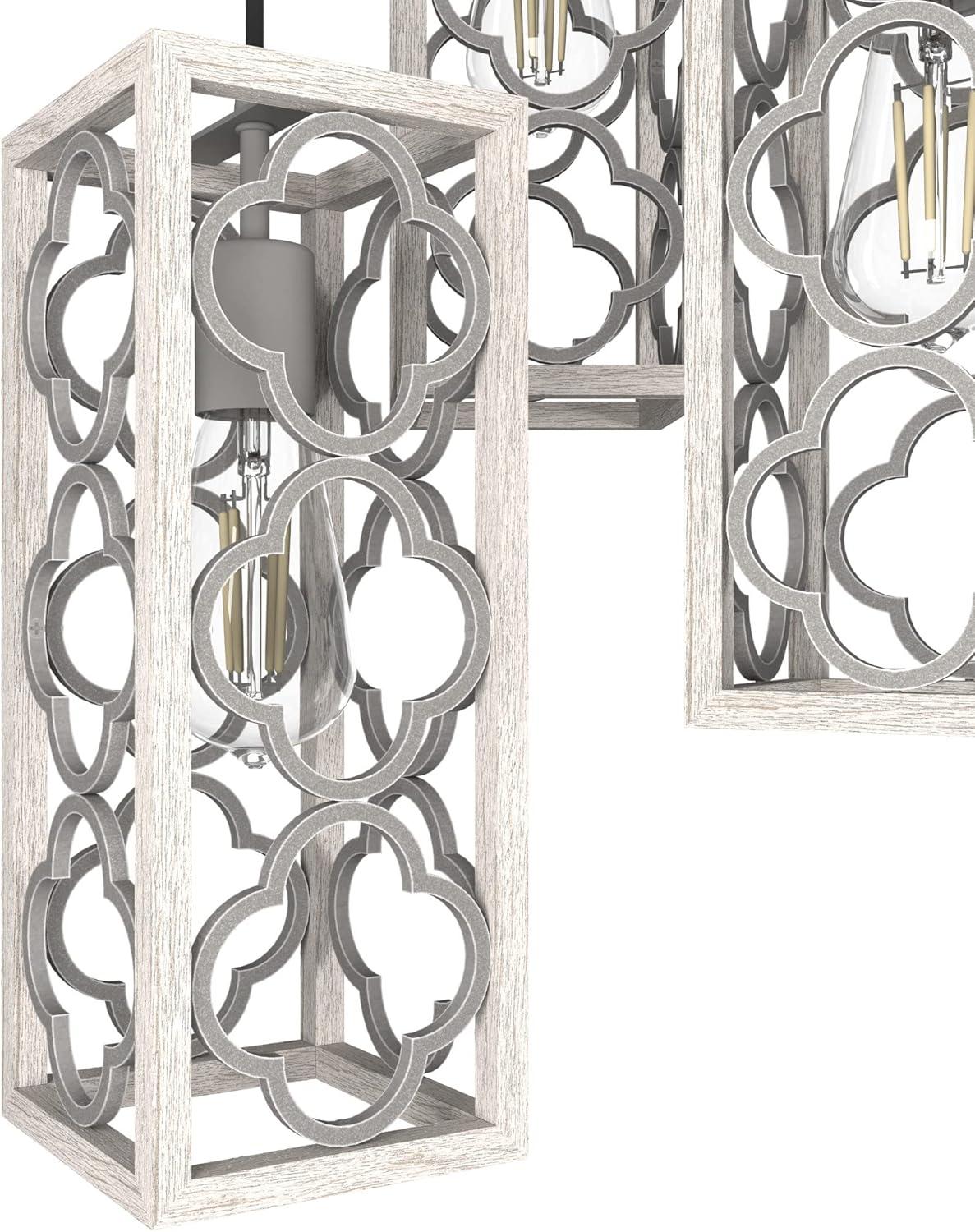 Gablecrest 3 Light Rectangle Cluster Pendant