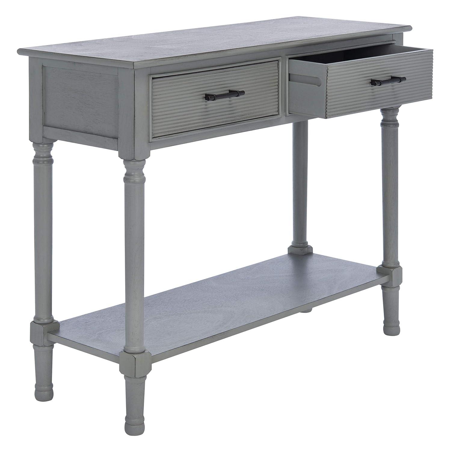 Ryder 2 Drawer Console Table - CNS5719C - Gray - Safavieh