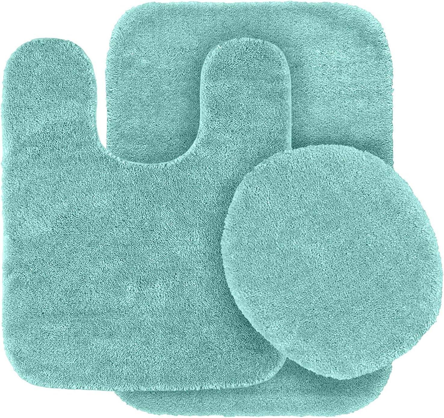 2025 New Rugs For Bedroom Rugs For Kitchen Bathroom Rugs Washable Carpets 3pc Bathroom Set Rug Mat Toilet Lid Cover Plain Solid Color Bathmats