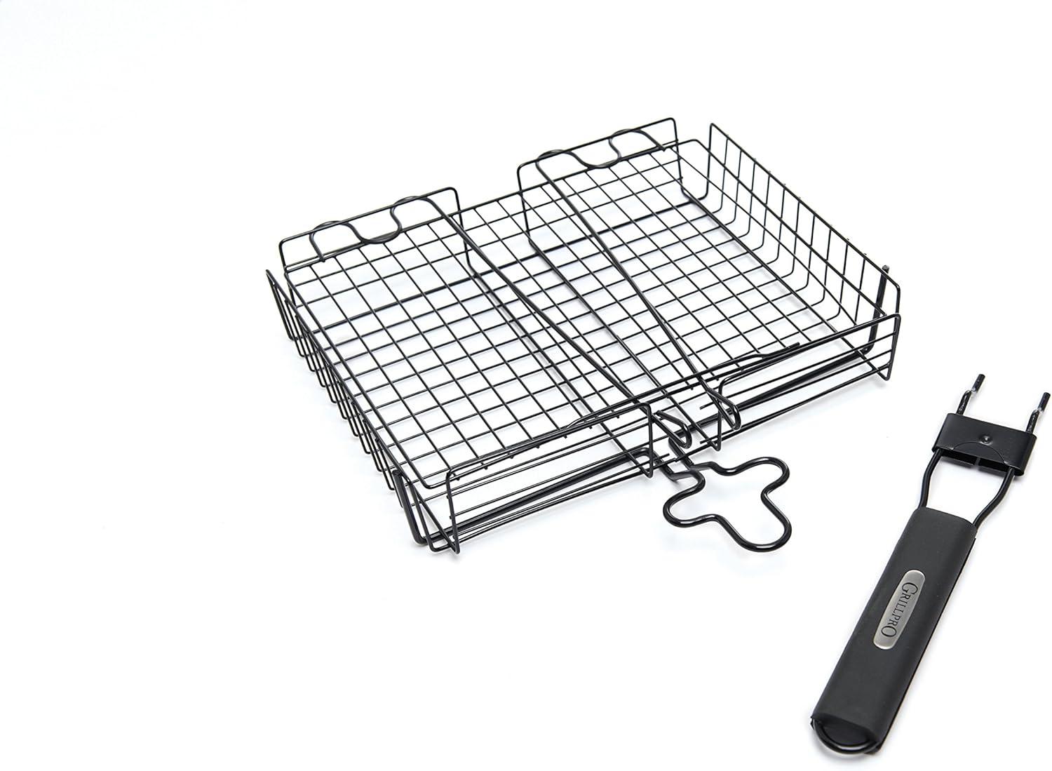 GrillPro Broiler Basket with Detachable Handle