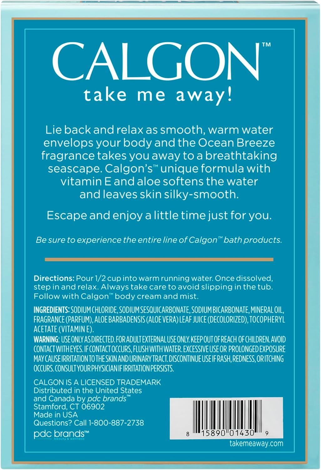 Calgon Ocean Breeze Bath Beads, 30 oz