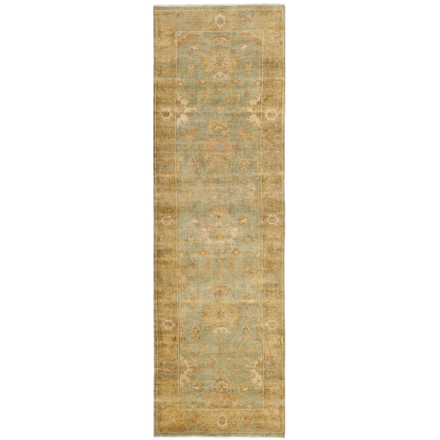 Oushak Hand Knotted Wool Oriental Rug