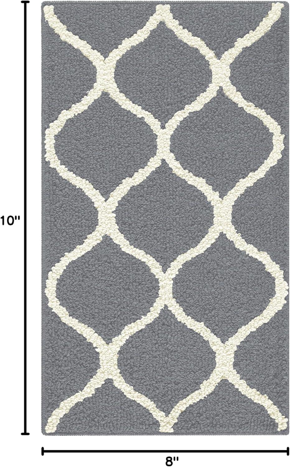 Hershman Tufted Gray Area Rug