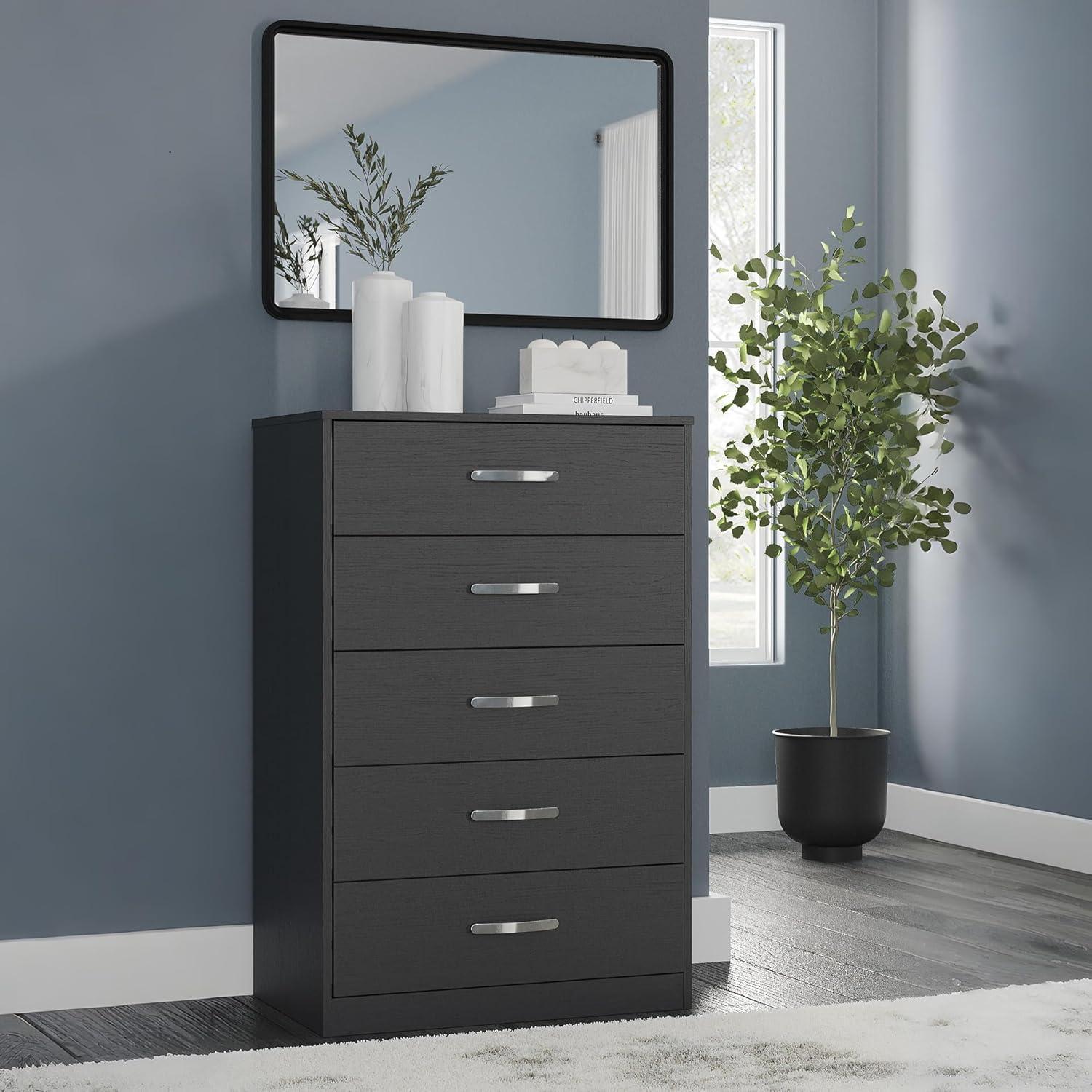 Latitude Run® Dymone 29.88'' W 5 - Drawer Dresser