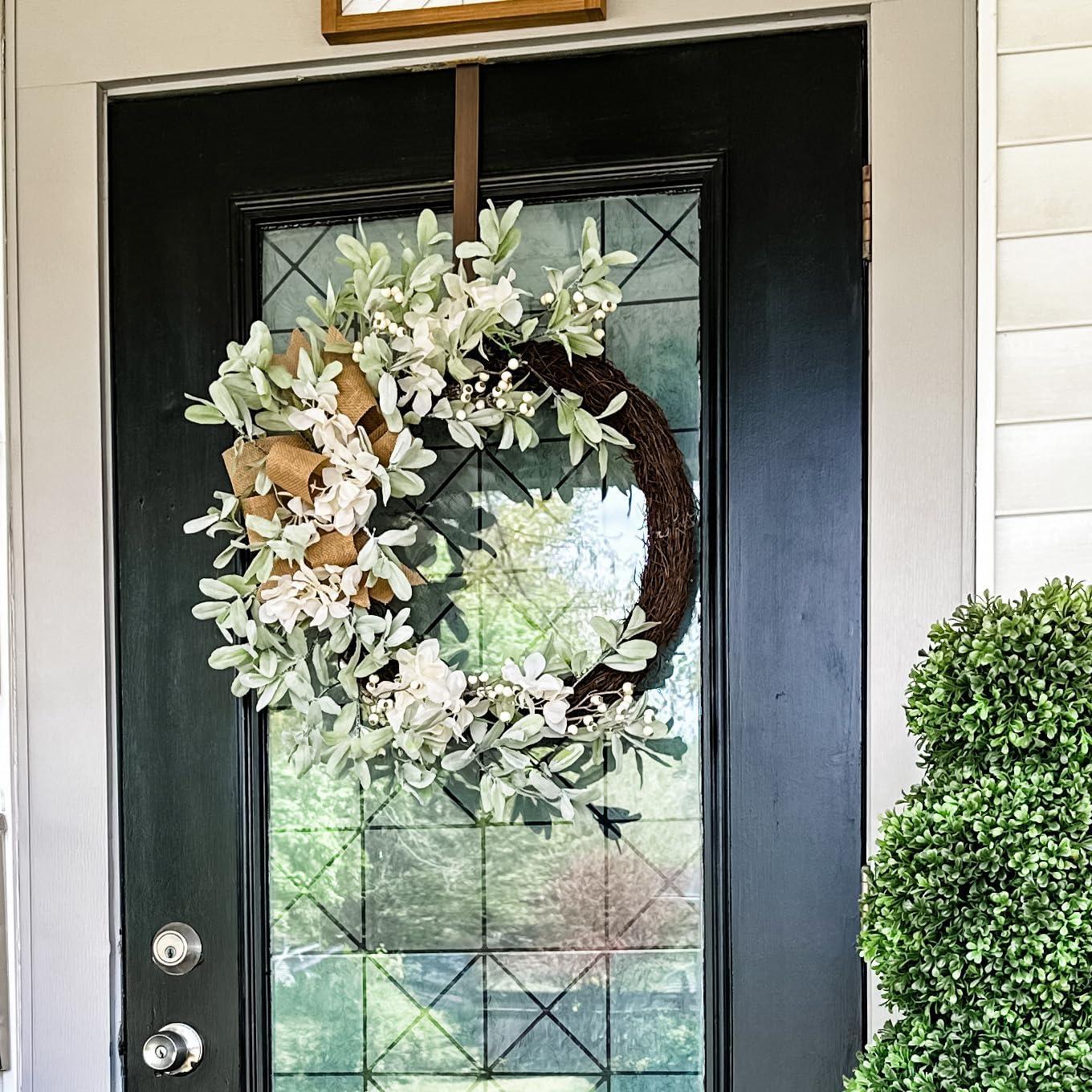 Haute Decor Faux Hydrangea 24'' Wreath