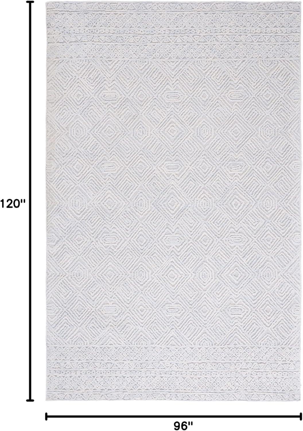 Textural TXT201 Hand Tufted Area Rug - Grey/Ivory - 8'x10' - Safavieh.