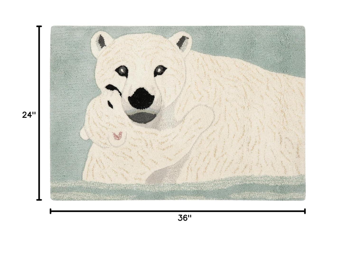 Safavieh Wilderness Hand Tufted Wool Animal Print Rug