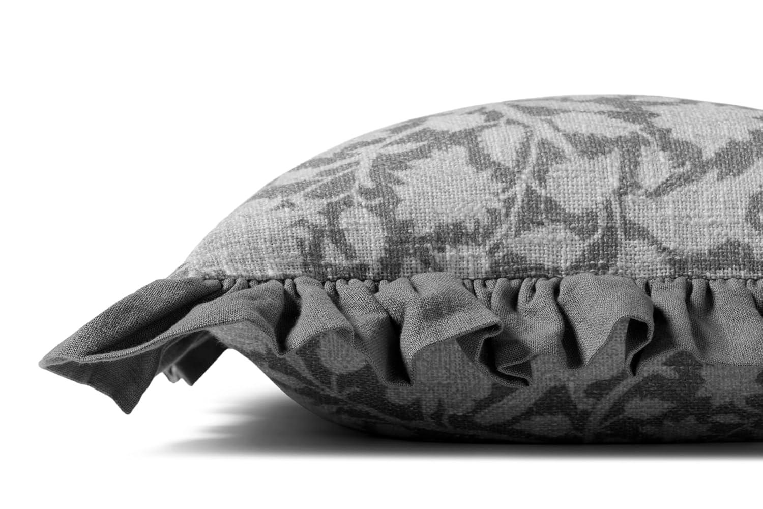 Kathleen Pillow by Chris Loves Julia x Loloi - Blue / 18" x 18" / Polyester