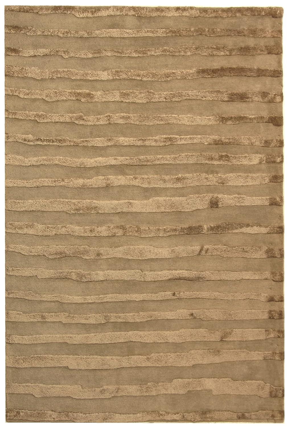SAFAVIEH Soho Collection 2' x 3' Grey SOH519A Handmade Premium Wool Accent Rug
