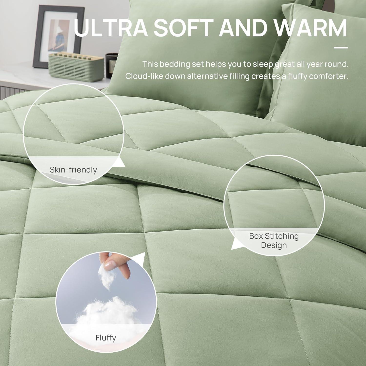Chezmoi Collection Logan Solid Comforter Set