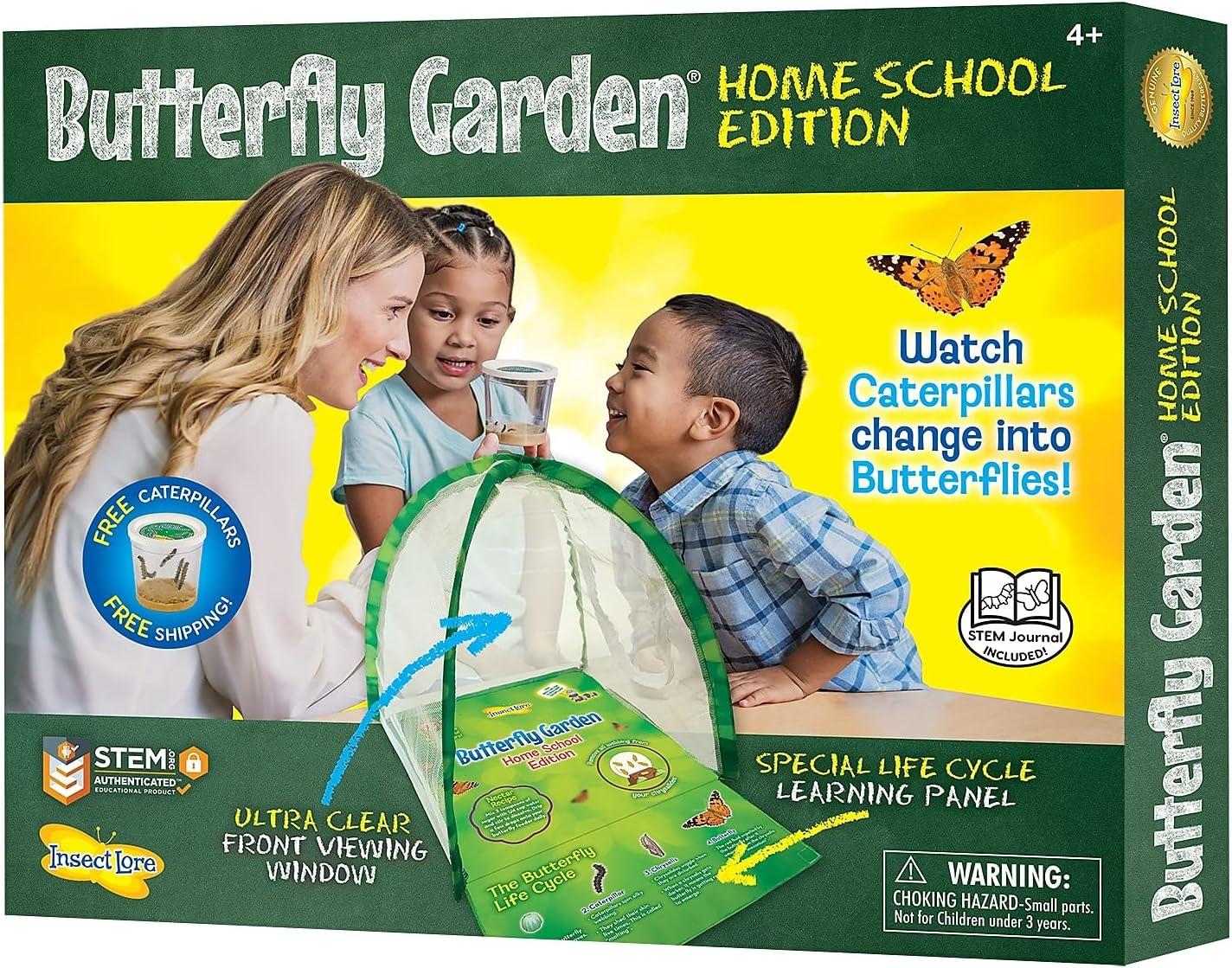 Butterfly Garden Homeschool Edition with Ultra-Clear Dome