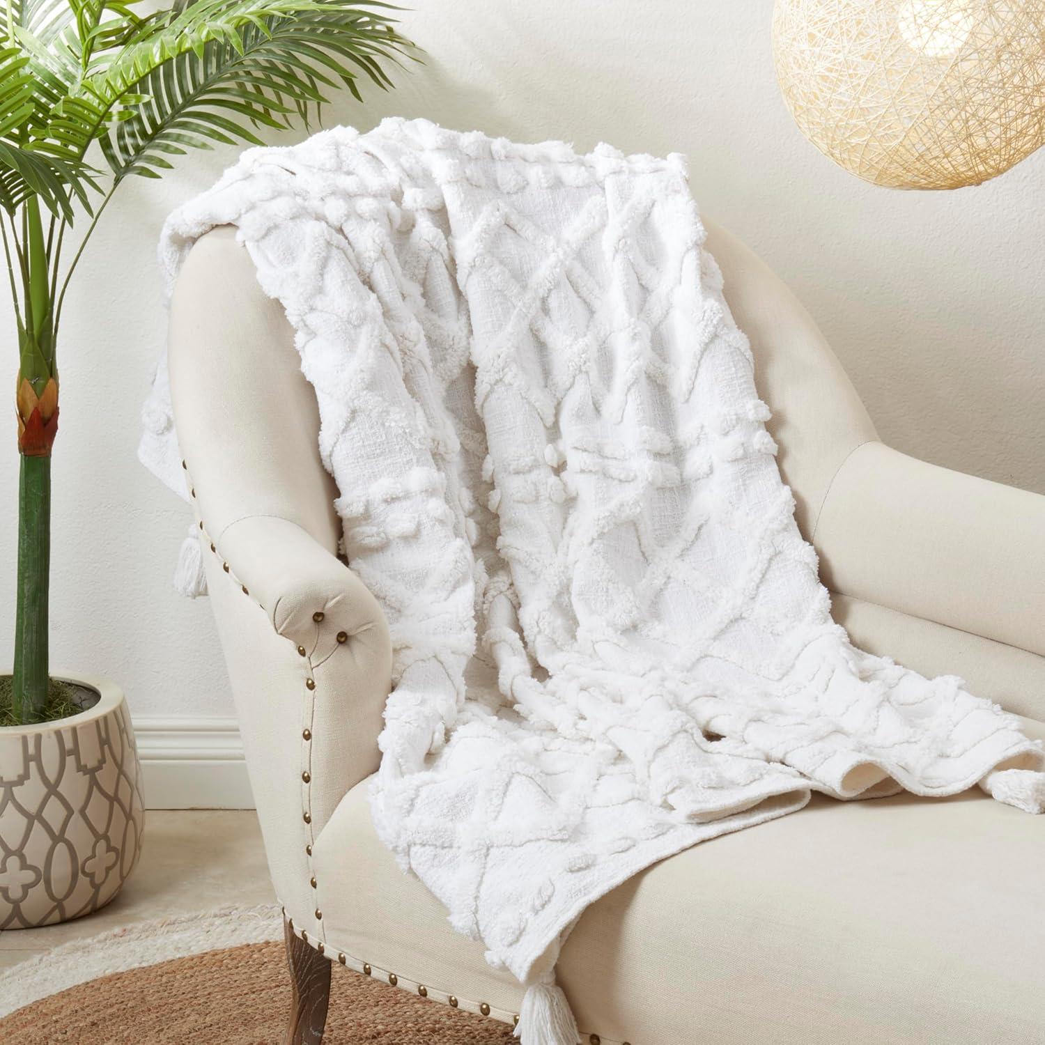 Saro Sevan Collection Throw Blanket