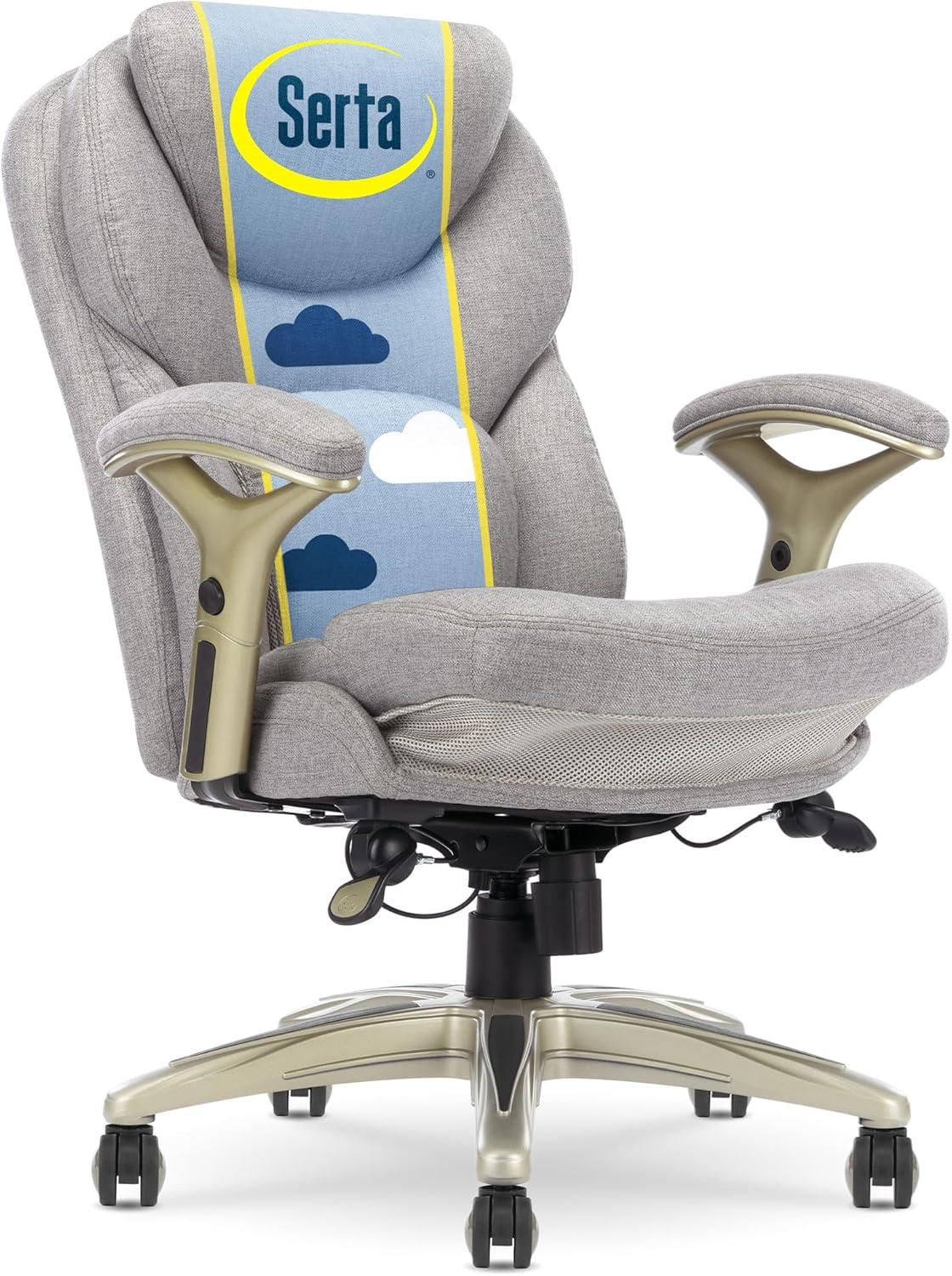 Works Executive Office Chair with Back In Motion Technology - Serta