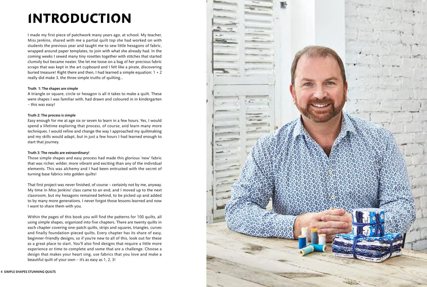 Simple Shapes Stunning Quilts: 100 Designs to Sew for Patchwork Perfection (Hardcover)