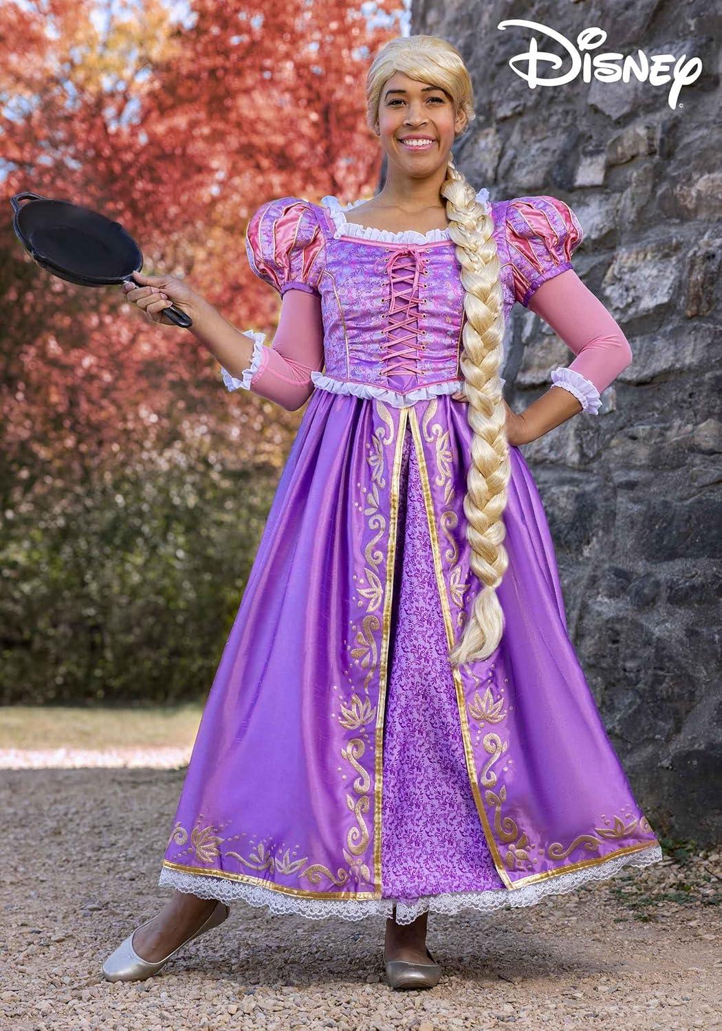 Women's Premium Rapunzel Costume Dress