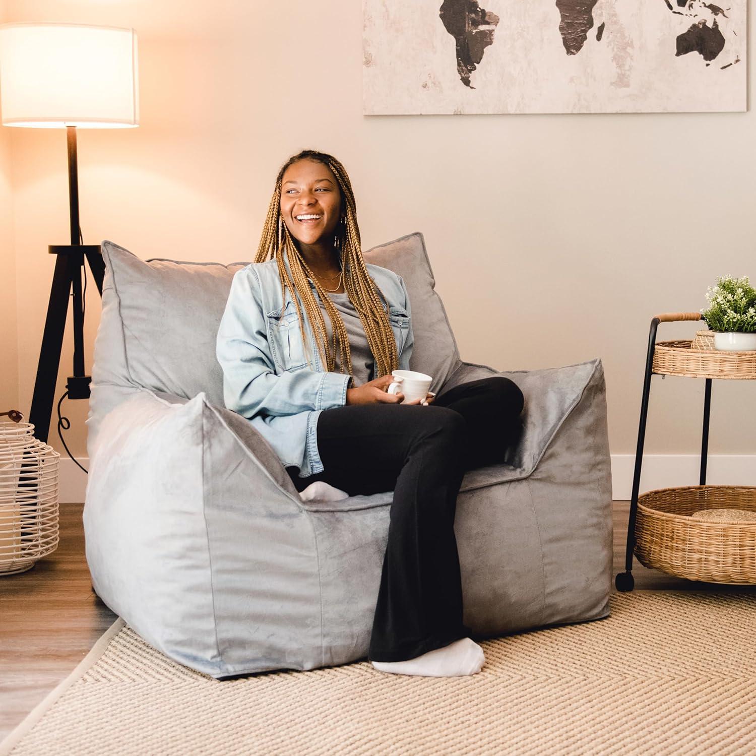 Big Joe 24.5'' Wide Rectangle Pouf Ottoman & Reviews | Wayfair