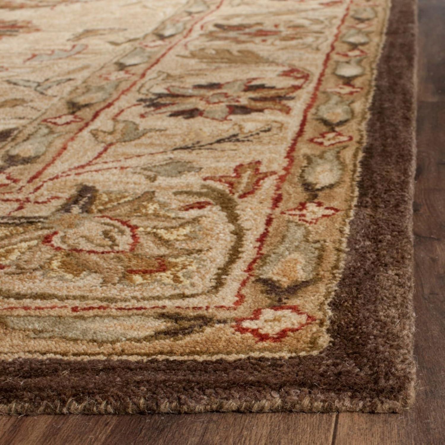 Antiquity AT812 Hand Tufted Indoor Accent Rug - Beige/Beige - 3'x5' - Safavieh