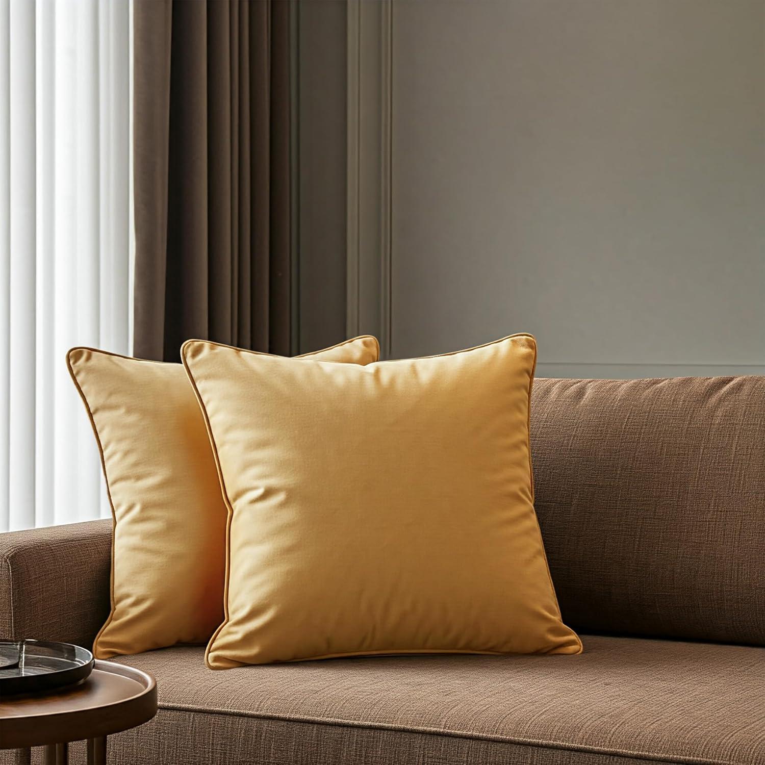 A1 Home Collections LLC Velvet Pillow Cover (Set of 2)