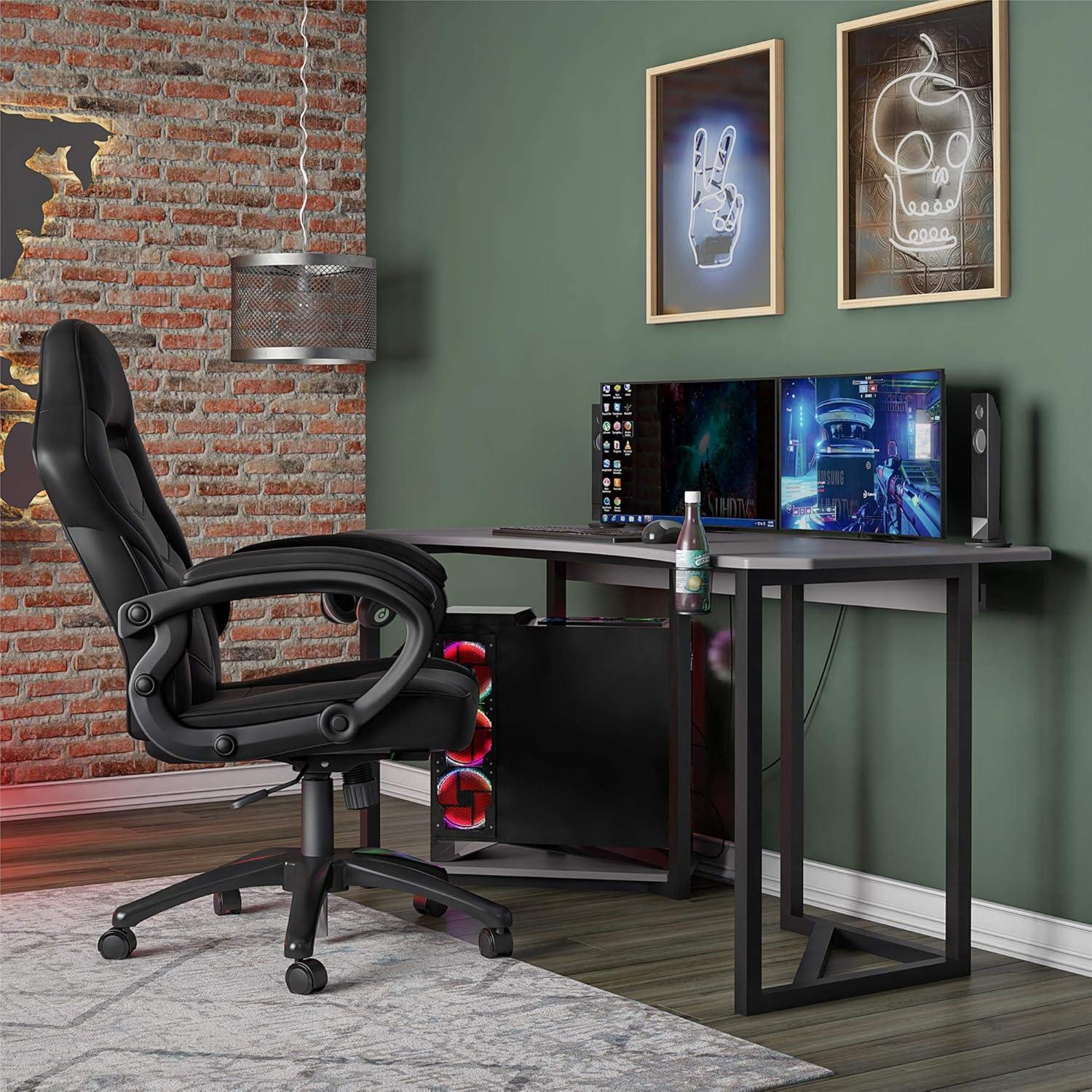 NTense Quest Gaming Desk with CPU Stand