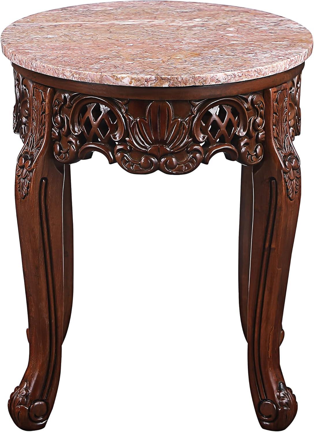 Chantret Marble Top End Table