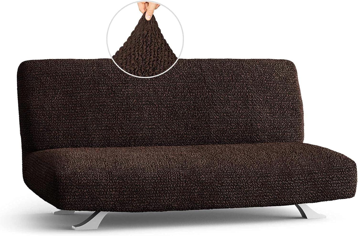 Stretchy Slipcover for Futon - Easy to Clean & Durable - Microfibra Collection