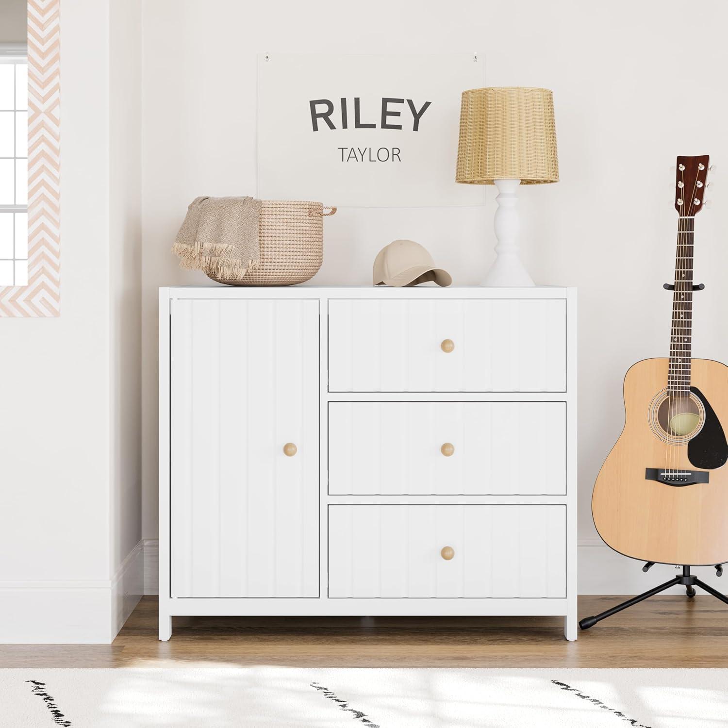 Teddi 3 Drawer Combo Dresser