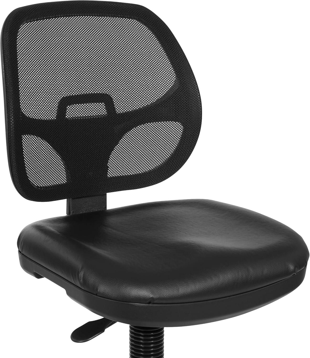 Office Star Products Deluxe Mesh Back Drafting Chair with 18" Diameter Foot Ring