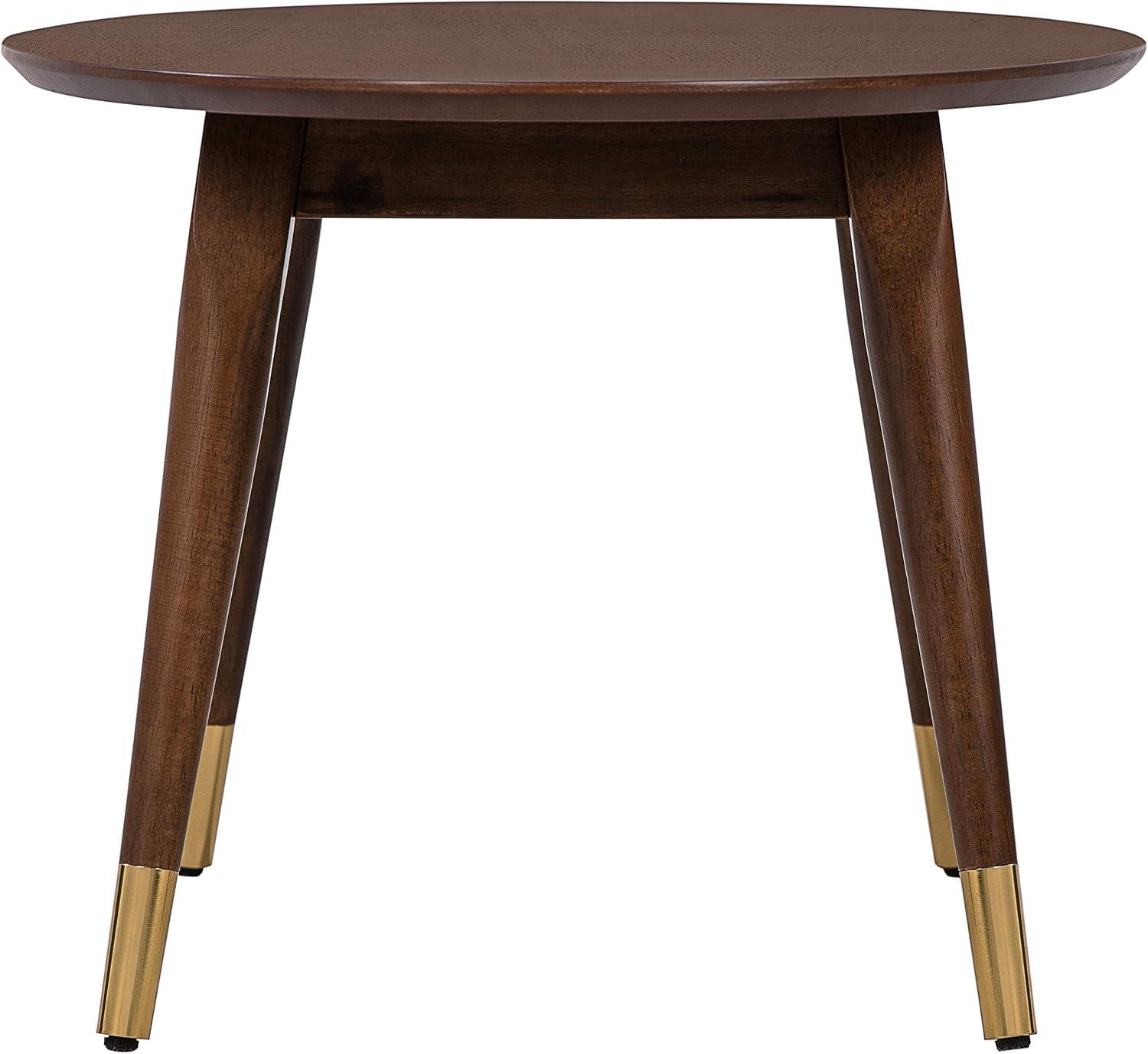 True Innovations and Design (USA) LLC Elle Decor Clementine Mid-Century Modern Living Room Furniture Collection with Brass Accents Assembly Required