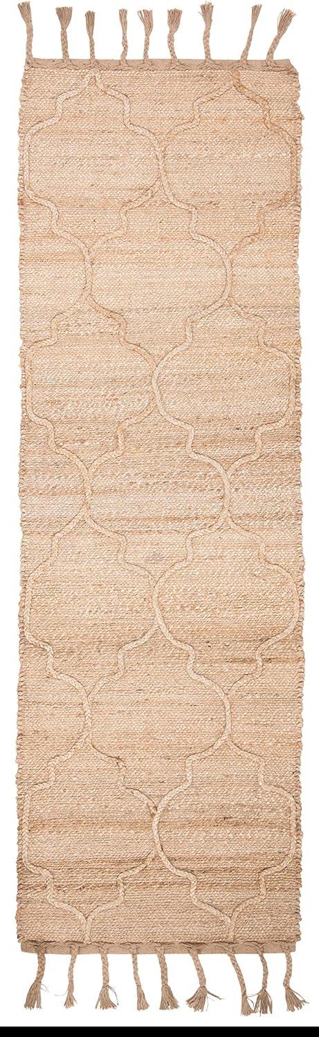 Natural Fiber NF106 Hand Woven Runner Rug - Natural - 2'6"x8' - Safavieh..