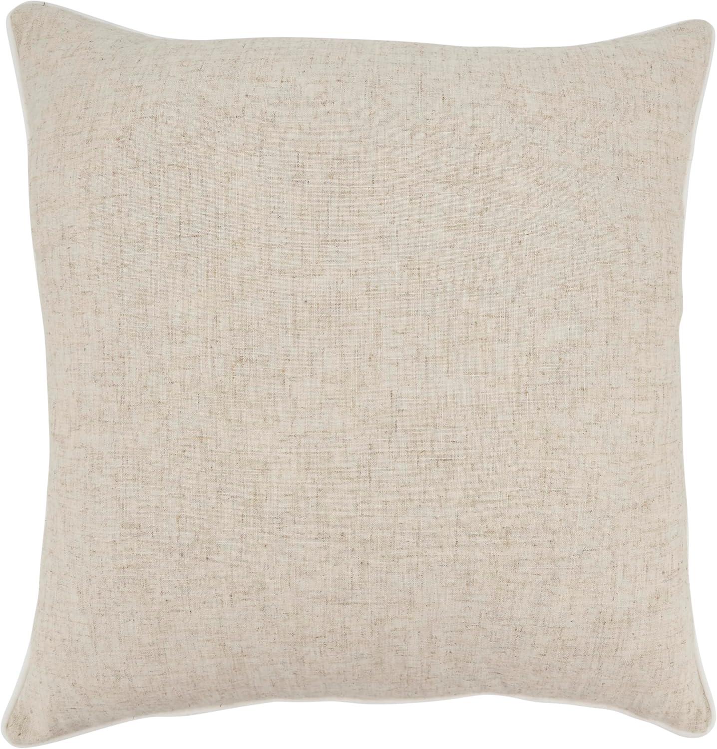 Saro Lifestyle Toscana Daydream Down Filled Down Filled Throw Pillow with Piping