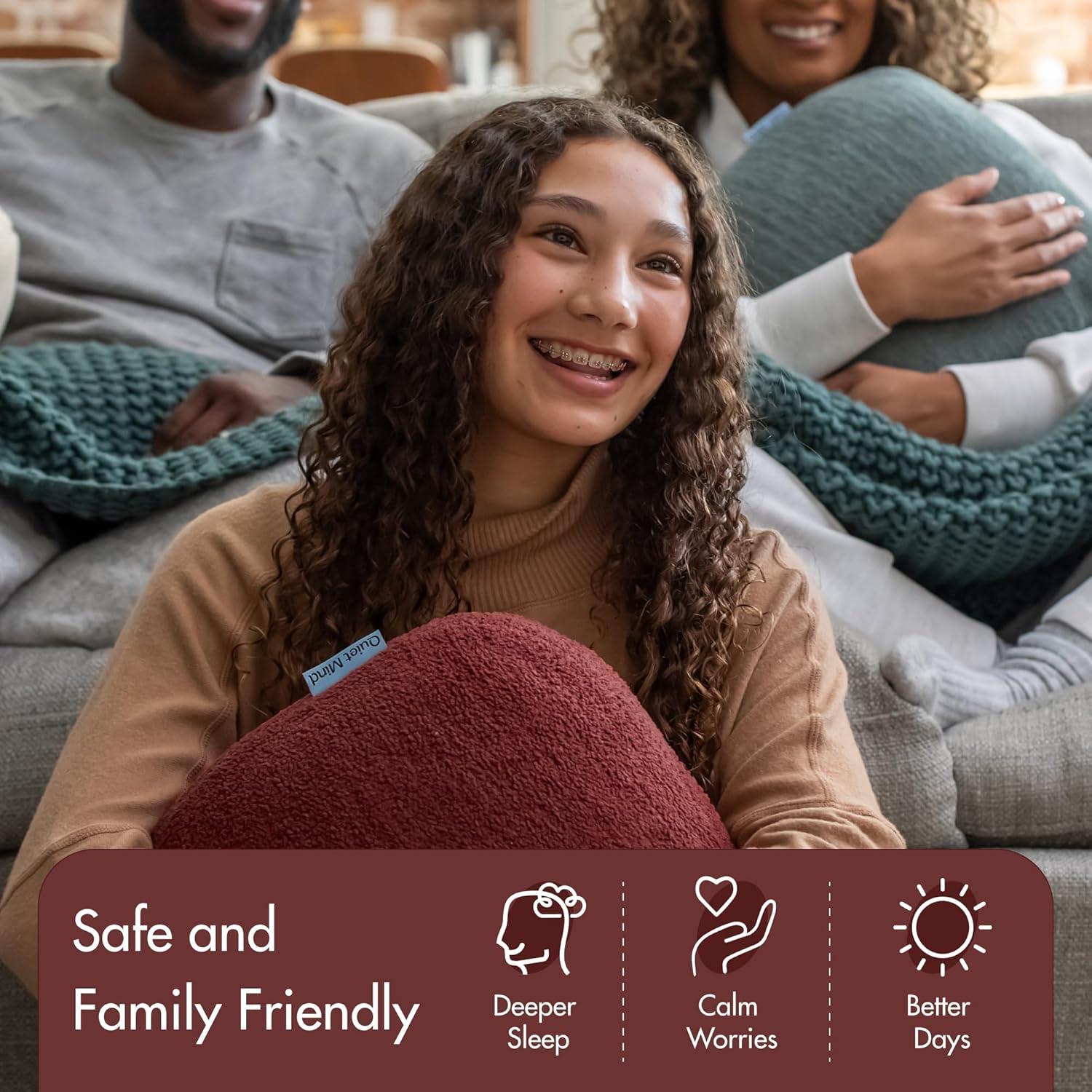 Small Chili Oil Memory Foam Weighted Pillow