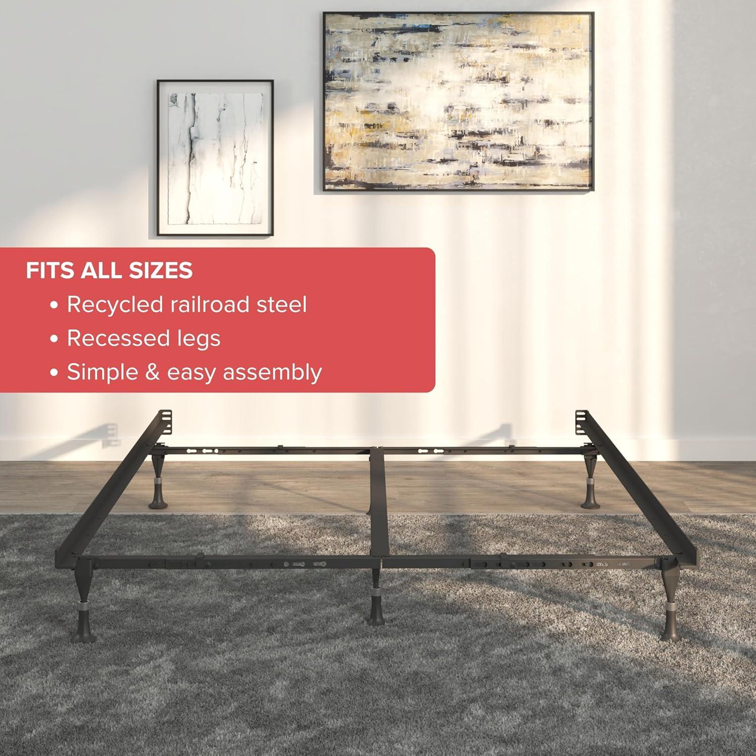 Home by Hollywood 4.5" Low Profile Premium Lev-R-Lock Bed Frame