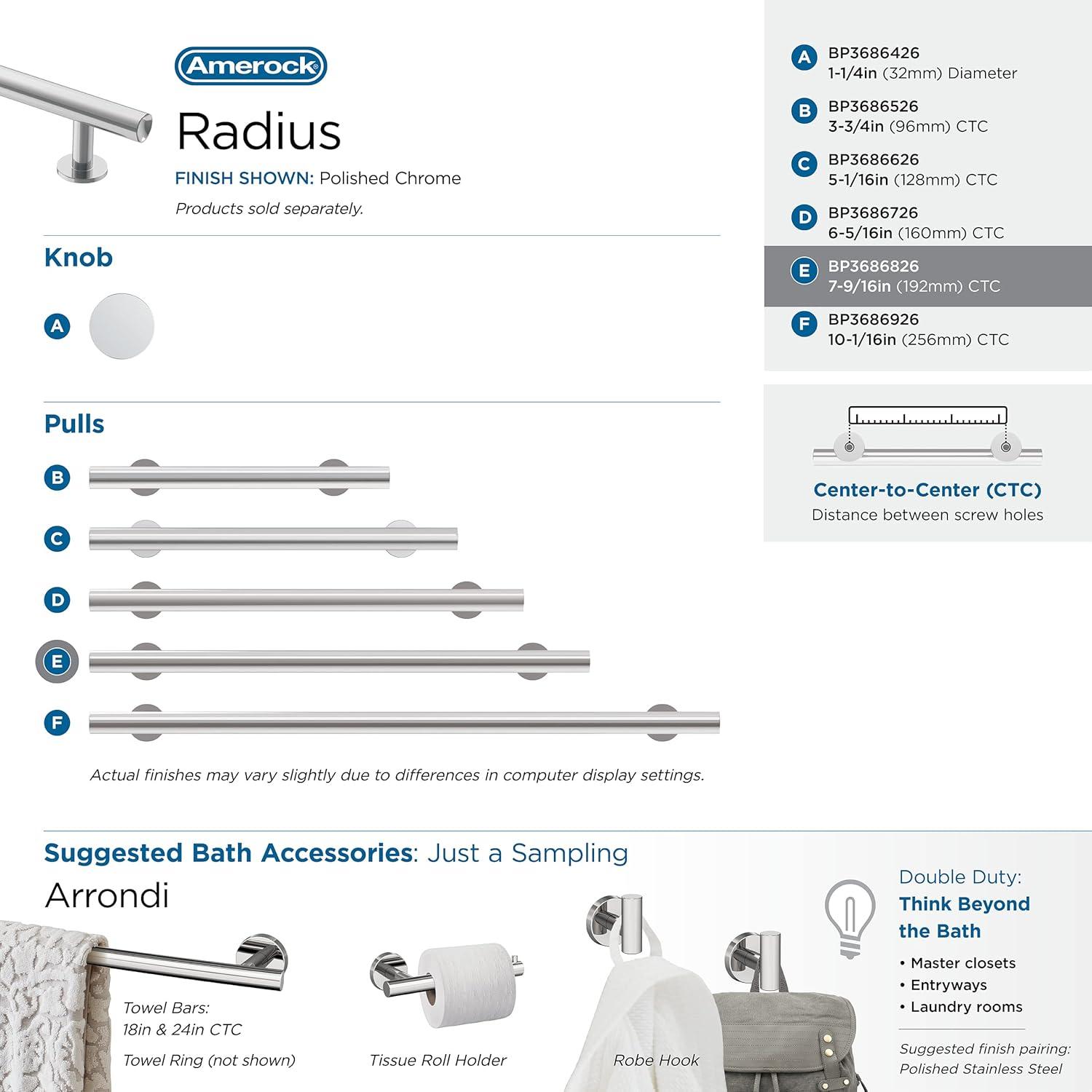 Amerock Radius Cabinet or Drawer Pull