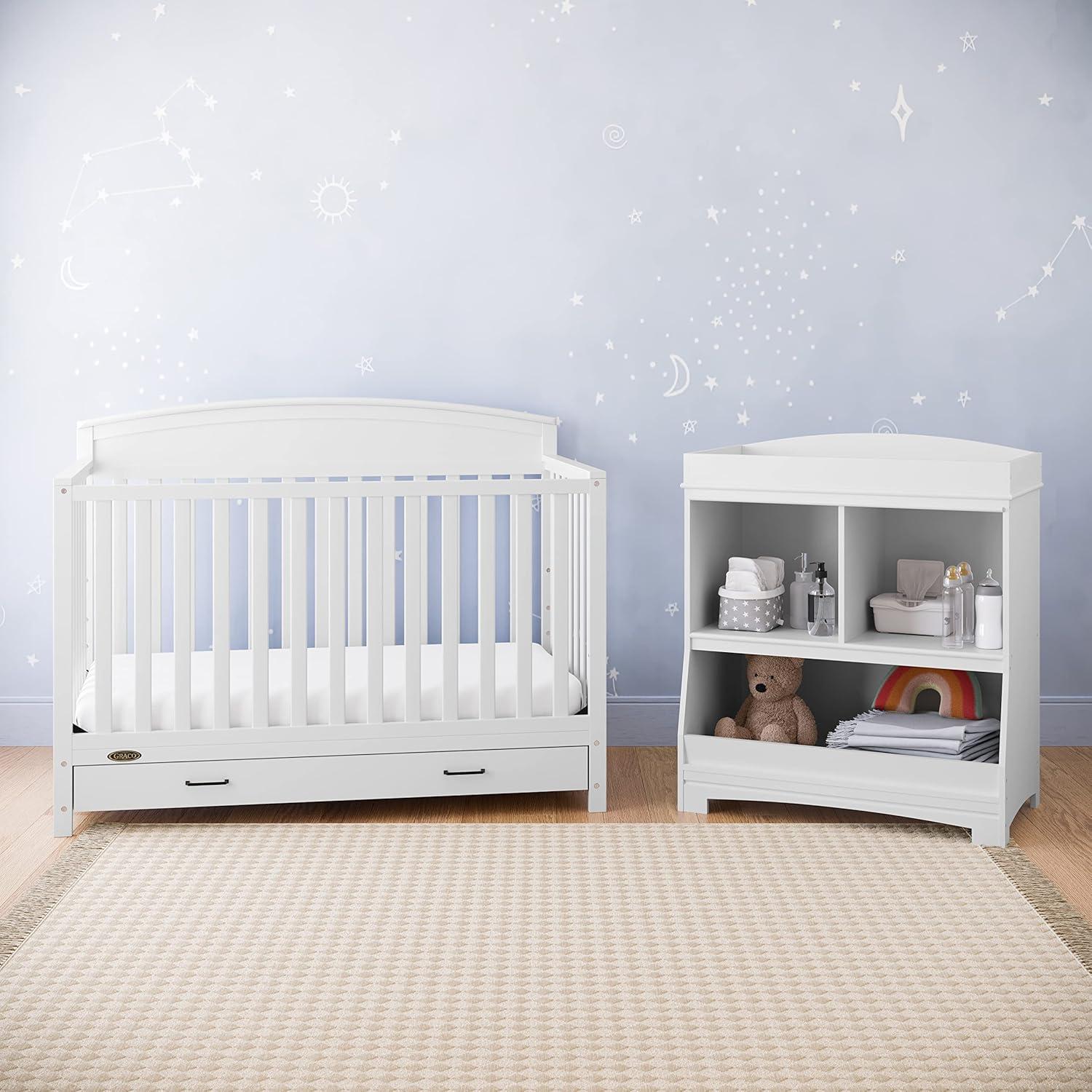 Benton 5-In-1 Convertible Crib With Drawer