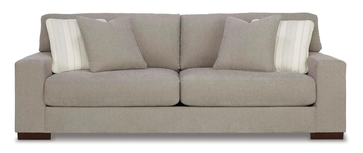 Maggie 96" Square Arm Sofa with Reversible Cushions