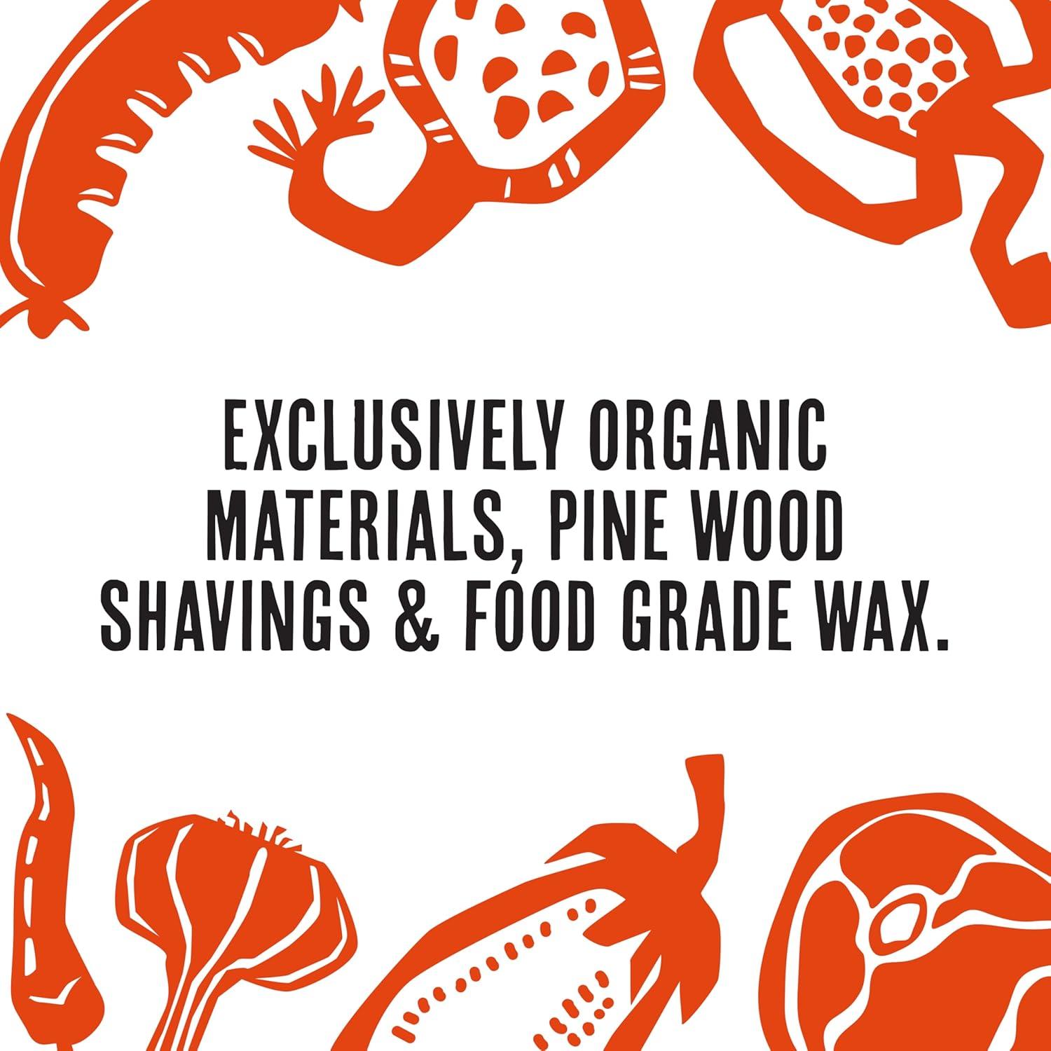 Grill Trade Firestarters - Natural Fire Starters Burn Wood 50 Firelighters