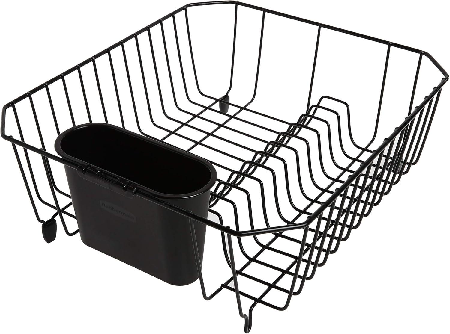 Panacea Steel Small Black Dish Drainer