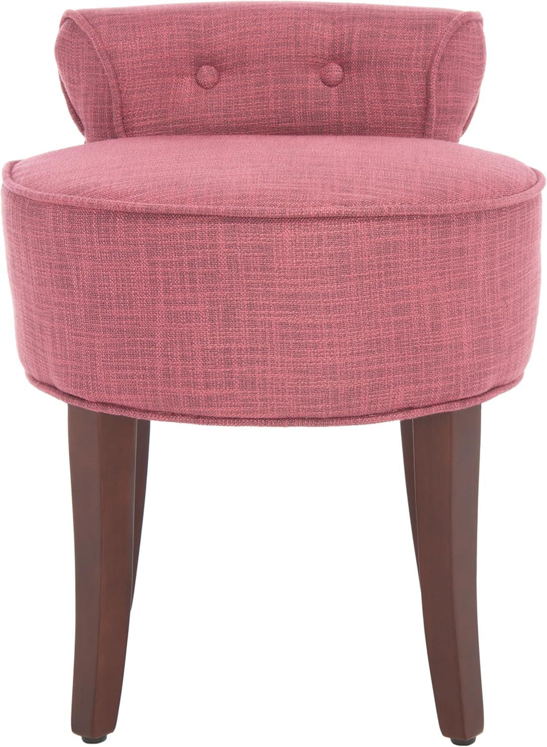 Georgia Vanity Stool - MCR4546 - Rose - Safavieh