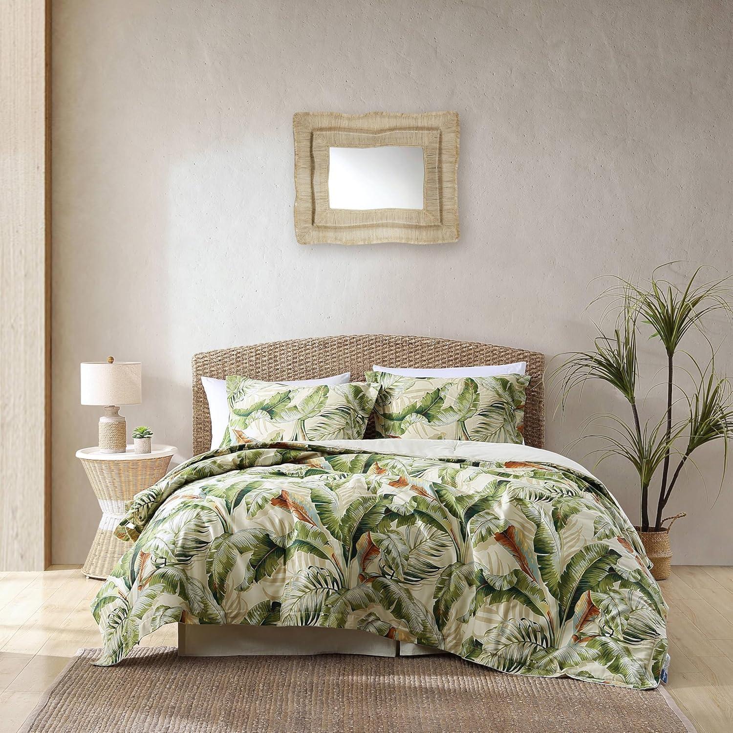 Tommy Bahama Home Tommy Bahama Palmiers Cotton Reversible 4 Piece Comforter Set